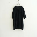 ヴラスブラム Vlas Blomme コットンシャーリングギャザーチュニックブラウス F 【中古】【13E52】