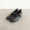 【定価2.3万】トラベルシューズバイショセ TRAVEL SHOES BY CHAUSSER ONE STRAP HEEL SHOES 36/23 36 【中古】【72F52】