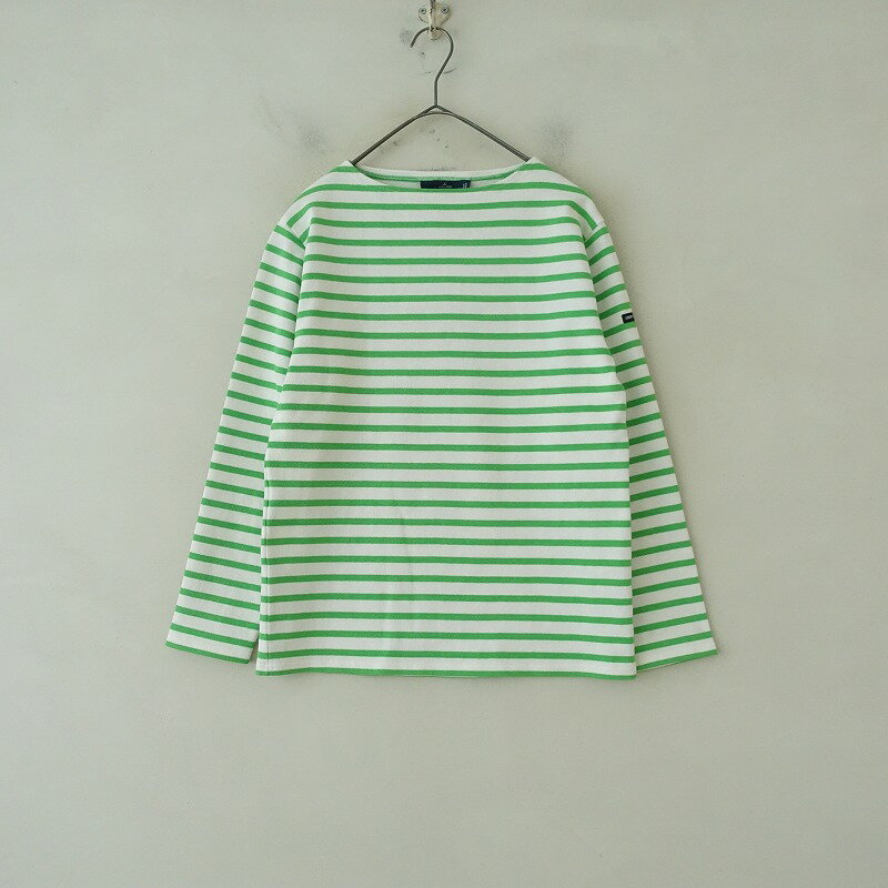 セントジェームス SAINT JAMES ボーダーバスクシャツ F1,NL/D/E42,I40,USA32,GB32,INTL XS 【中古】【03F52】