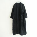 【定価7.9万】アーツ&サイエンス ARTS&SCIENCE side gather coat dress 1 【中古】【51G52】