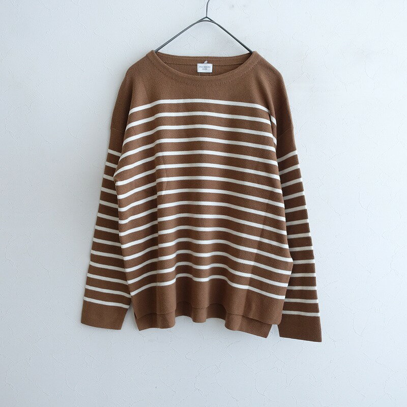 アーバンリサーチドアーズ URBAN RESEARCH DOORS パネルボーダーニットプルオーバー M 【中古】【02H52】