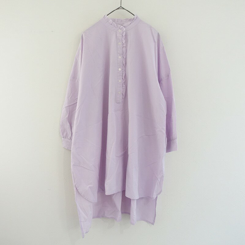 サマンサモスモス Samansa Mos2 前立てフリルチュニック F 【中古】【82H52】