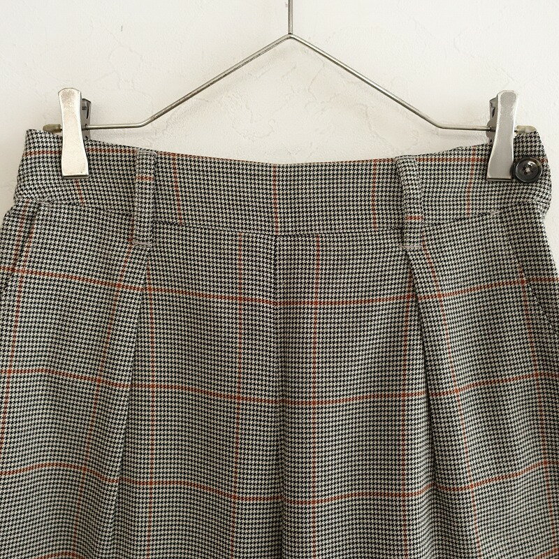 ハグオーワー Hug O War グレンチェックワイドパンツ 1 【中古】【50I52】