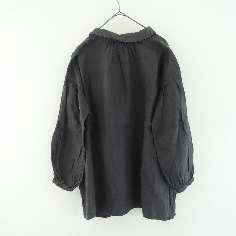ネストローブ nest Robe リネンツイルプチカラープルオーバーチュニック 【中古】【91I52】