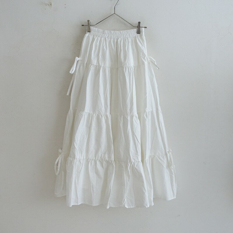 【美品】アリソンブラウン ALLISON BROWN ティアードスカート F 【中古】【22I52】のサムネイル