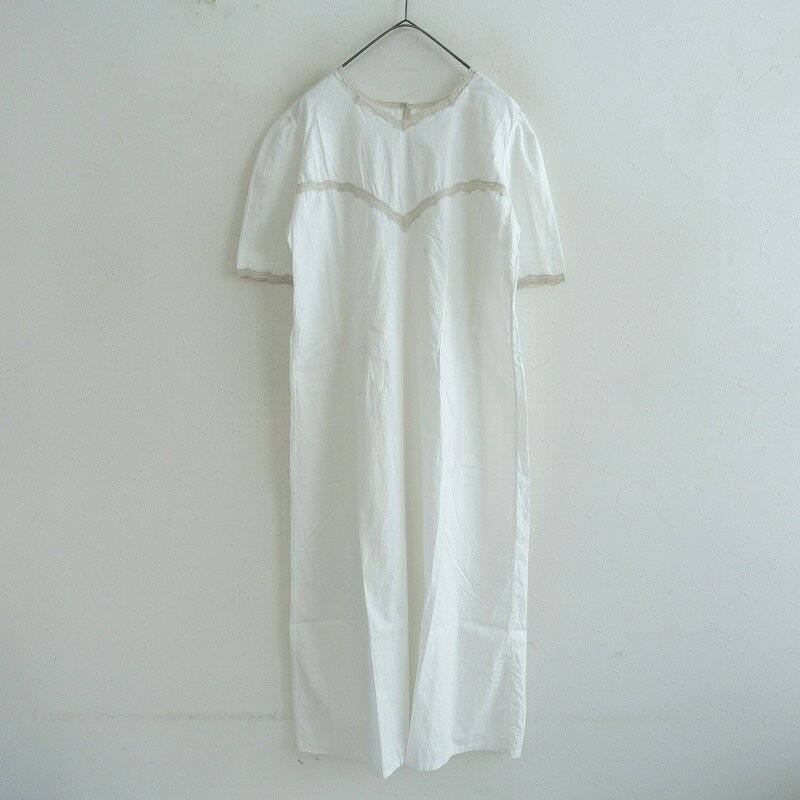【ジャンティーク購入】 アンティークワンピース 【中古】【42I52】