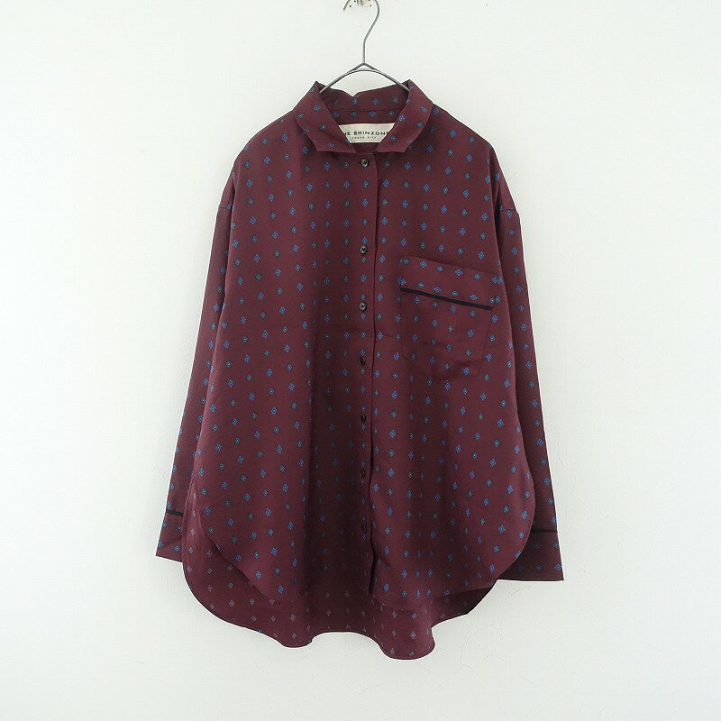 シンゾーン THE SHINZONE CARPET PATTERNED PYJAMA SHIRT パジャマシャツ F0 
