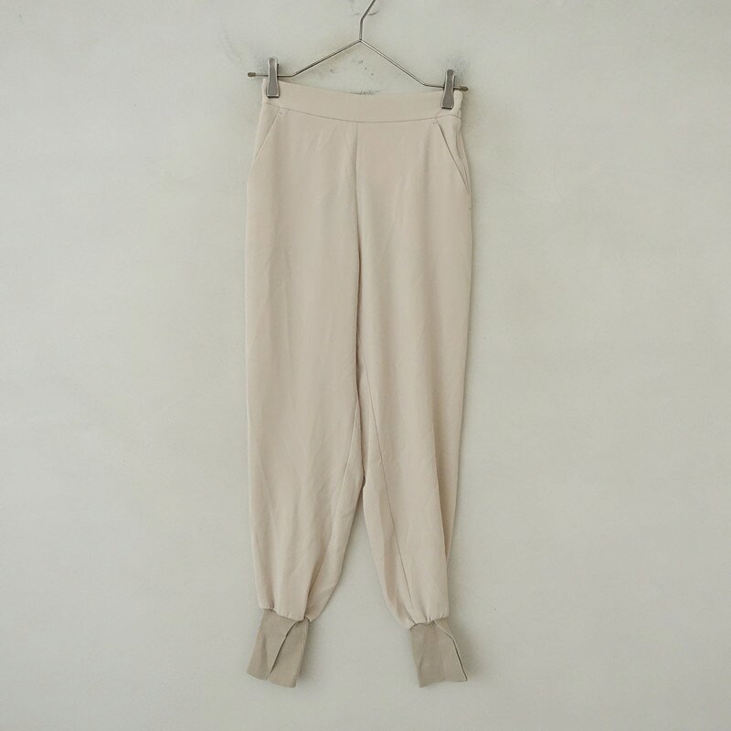 樂天商城 - 【定価2.5万】シビラ Sybilla セラテリーリブスリットパンツ SS 【中古】【31K52】