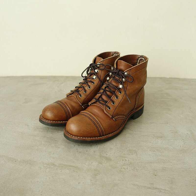 レッドウィング RED WING IRON RANGER ショートブーツ USA6/UK3.5/EUR36/CM23/23 USA6/UK3.5/EUR36/CM23 【中古】【30L52】