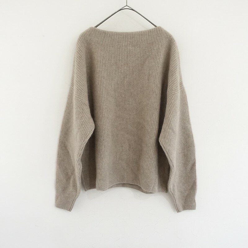 ブランド古着買取dropの【美品】セオリー theory ブレンドウールボートネックニットプルオーバー S 【中古】【40L52】｜アングル2