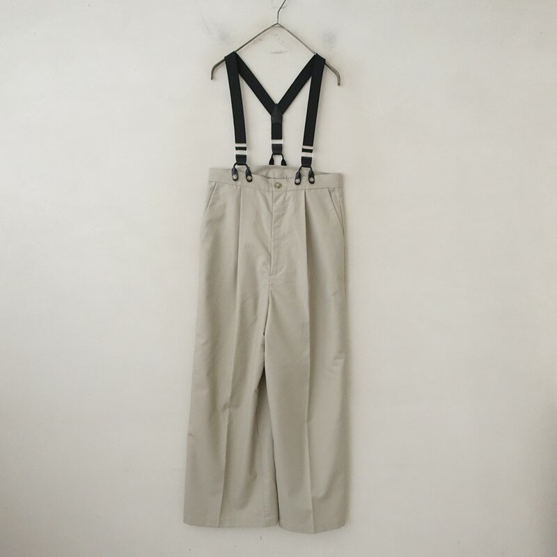 樂天商城 - 【定価1.4万】レイビームス Ray BEAMS サスペンダー付セミワイドストレートパンツ 0 【中古】【02B62】
