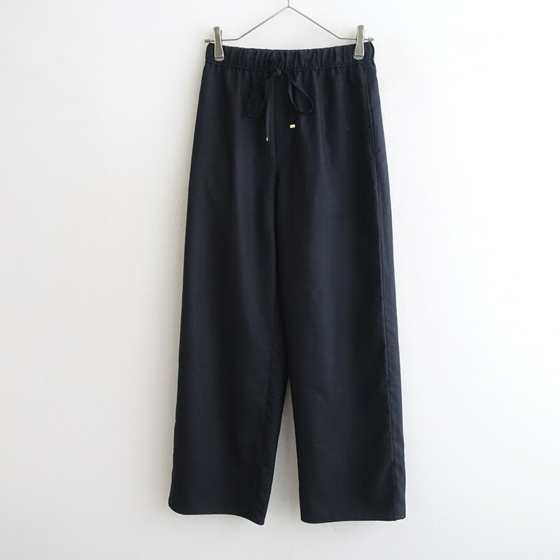 Rakuten - 【定価1.7万】マクルール ma couleur 杢調ツイルタンブラーワイドパンツ 36 【中古】【12B62】