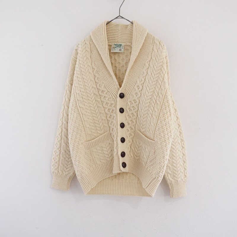 キャレイグドン カーディガン CARRAIG DONN - 古着 carraig donn フィッシャーマンアランニット