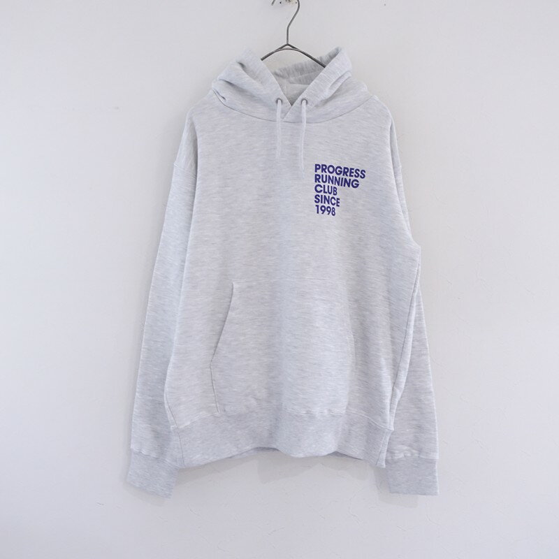 Rakuten - 【定価1.0万】プログレスランニングクラブ PROGRESS RUNNING CLUB ロゴプリントスウェットパーカー M 【中古】【60C62】