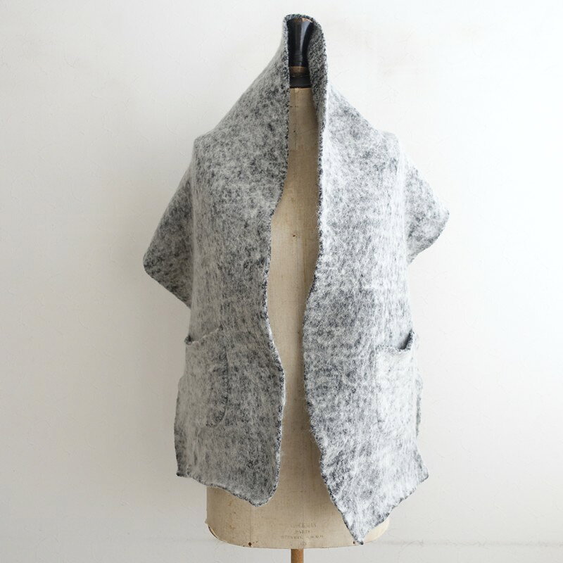 【定価1.6万】ナインテイラー Nine Tailor Wisteria Stole ポケット付きストール 【中古】【01C62】