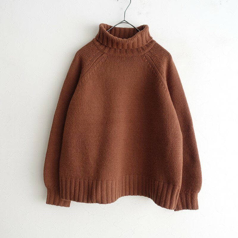 Rakuten - 休日と詩 ウールタートルニットプルオーバー 【中古】【21C62】