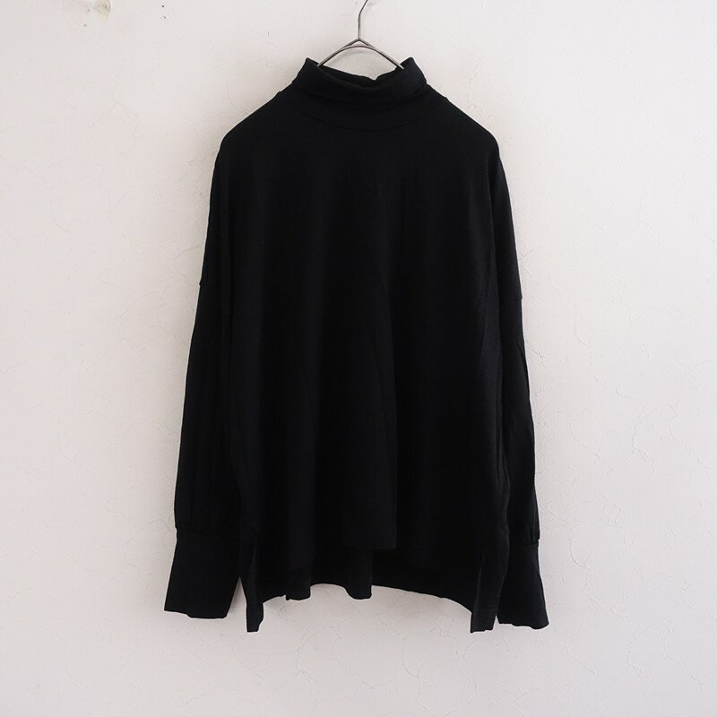 乐天商城 - プリット prit ウールタートルネックワイドプルオーバー 【中古】【61C62】