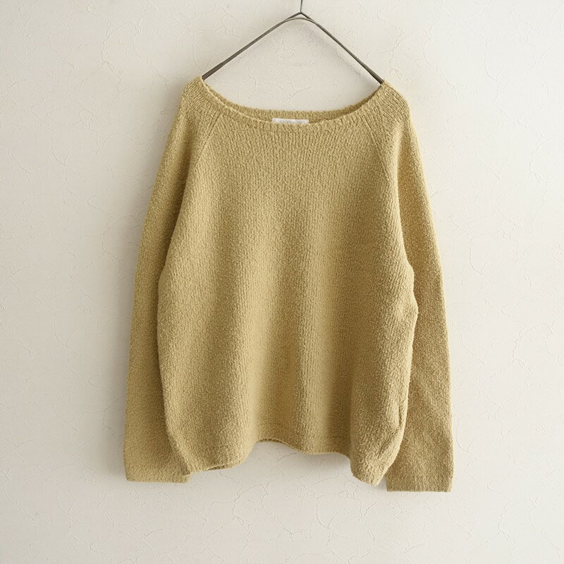 ギャルリーヴィー GALERIE VIE ブラッシュドコットンクルーネックプルオーバー S 【中古】【81C62】