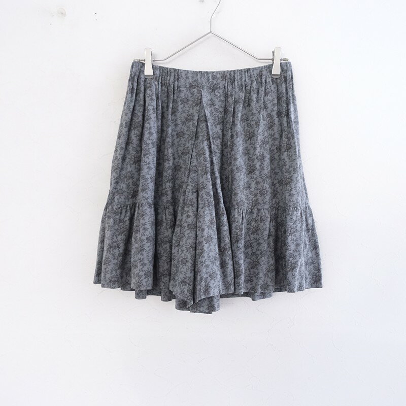 樂天商城 - ズッカ ZUCCA ペイズリーフラワーティアードショートパンツ M 【中古】【12C62】