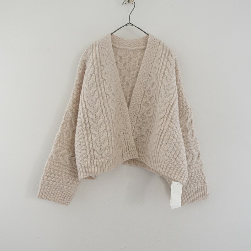 Rakuten - 【美品/2024AW/定価2.7万】ジャーナルスタンダード ラックス JOURNAL STANDARD LUXE ウールアランカーディガン F 【中古】【42C62】