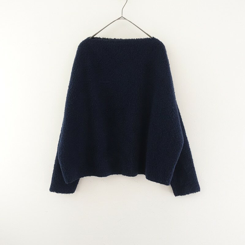 Rakuten - オダミ ODAMI ウール混ボートネックニット 1 【中古】【13C62】