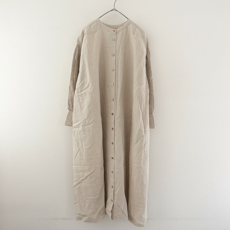 樂天商城 - 【美品/定価4.1万】ネストローブ nest Robe 高密度リネン2wayドレス F 【中古】【13C62】