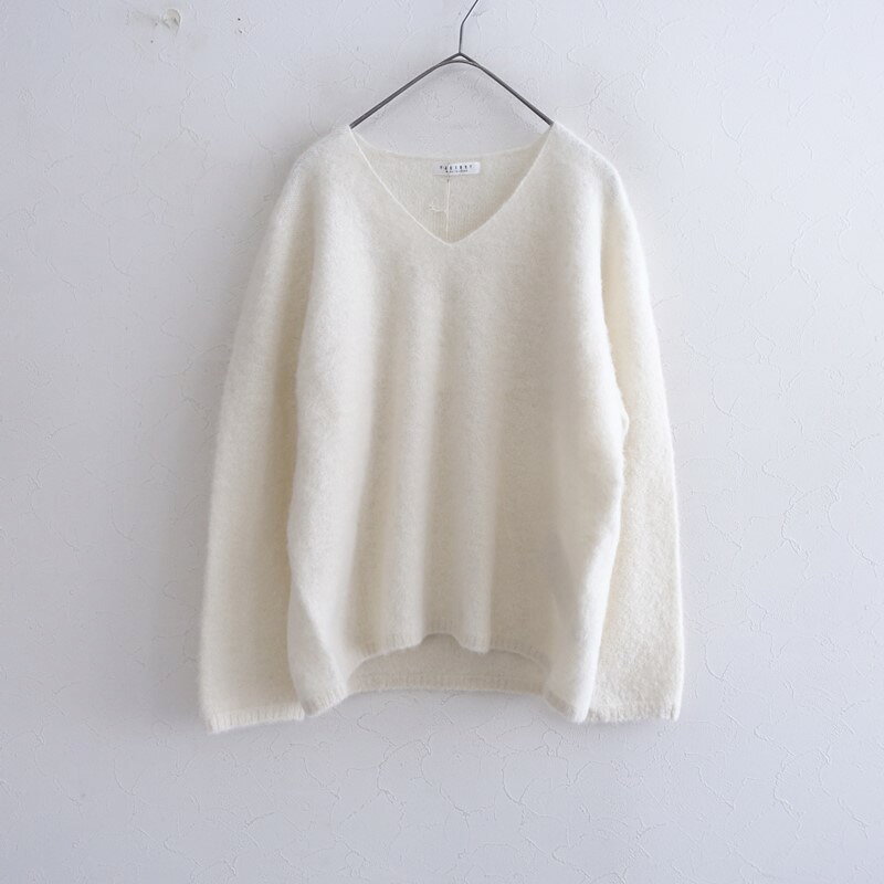 美品 FACTORY ファクトリー キャメル100％ ボートネック ニット セーター サイズ2 レッド レディース 古着 中古 USED 美品 FACTORY ファクトリー キャメル100％ ボートネック ニット