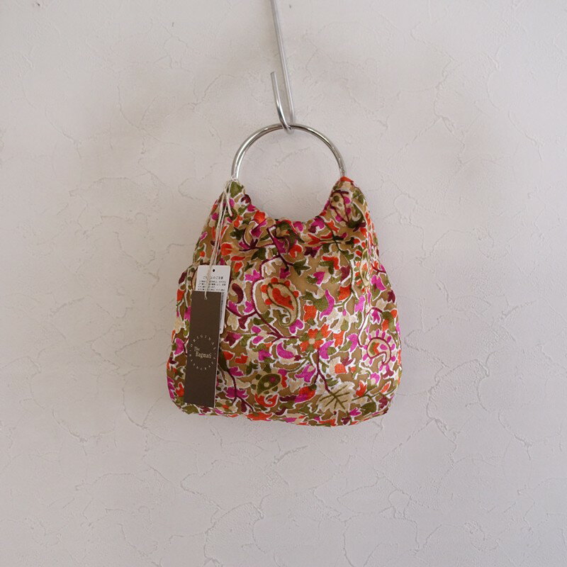Rakuten - 【未使用】バグマティ The Bagmati ベルベットメタルリングハンドバッグ 【中古】【01D62】