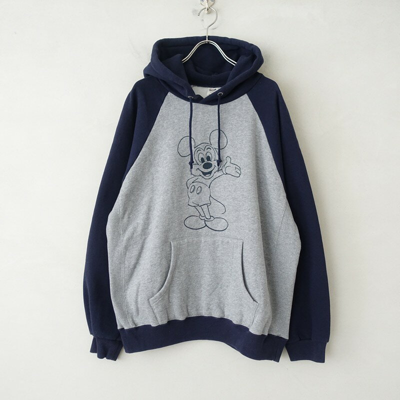 乐天商城 - 【メンズ】スポーツウェア×ディズニー Sportswear×Disney 裏起毛スウェットパーカー メンズ チェスト104～112/XL,46 【中古】【41D62】