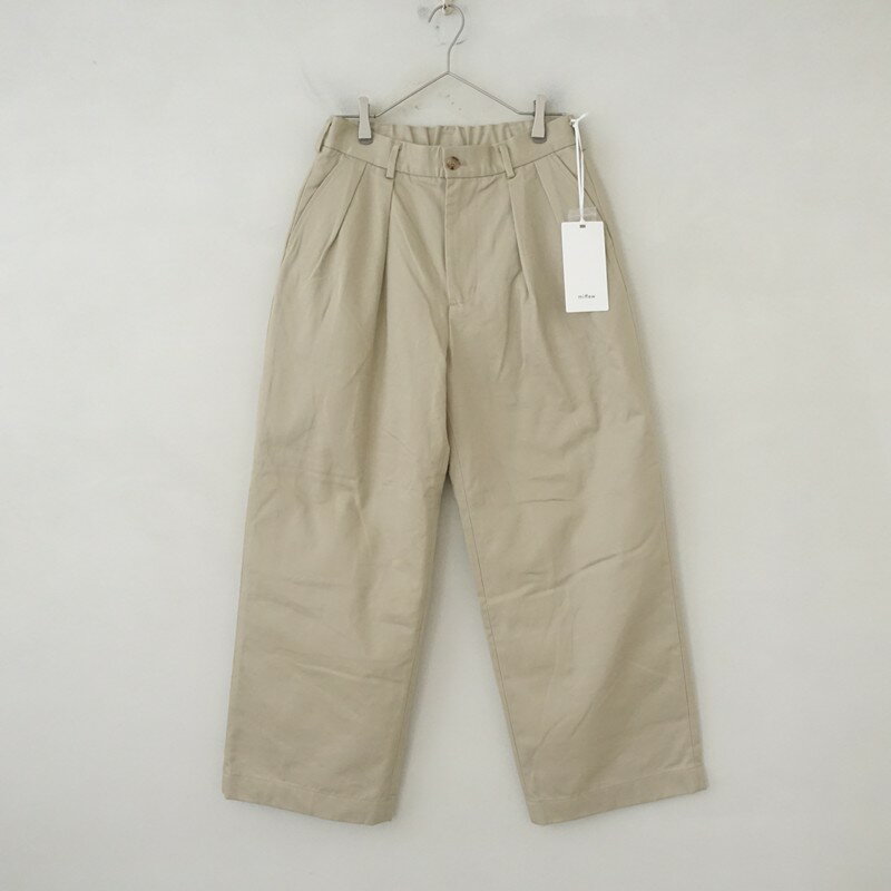 乐天商城 - 【未使用/定価3.3万】ミフュー miffew 2TUCK DOWN TROUSERS 2 【中古】【71D62】