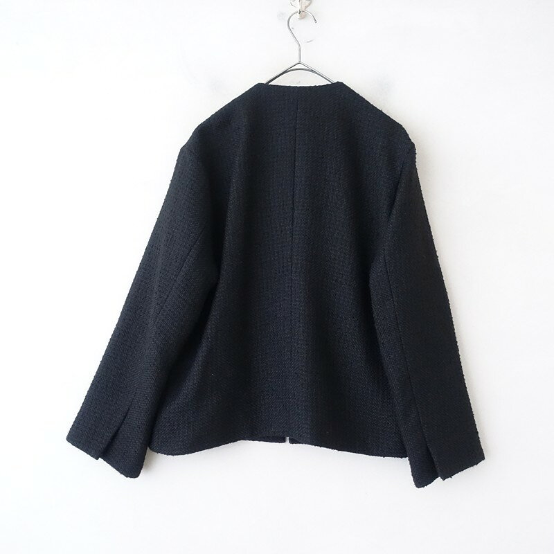 【定価1.8万】ミラオーウェン Mila Owen フラップデザインショートツイードジャケット 0 【中古】【62D62】 auc-drop-10327951 ブランド古着買取drop サンプル画像2