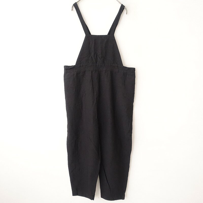 樂天商城 - 【染】レヘッリネン rehellinen リネンサロペットパンツ - 【中古】【60E62】