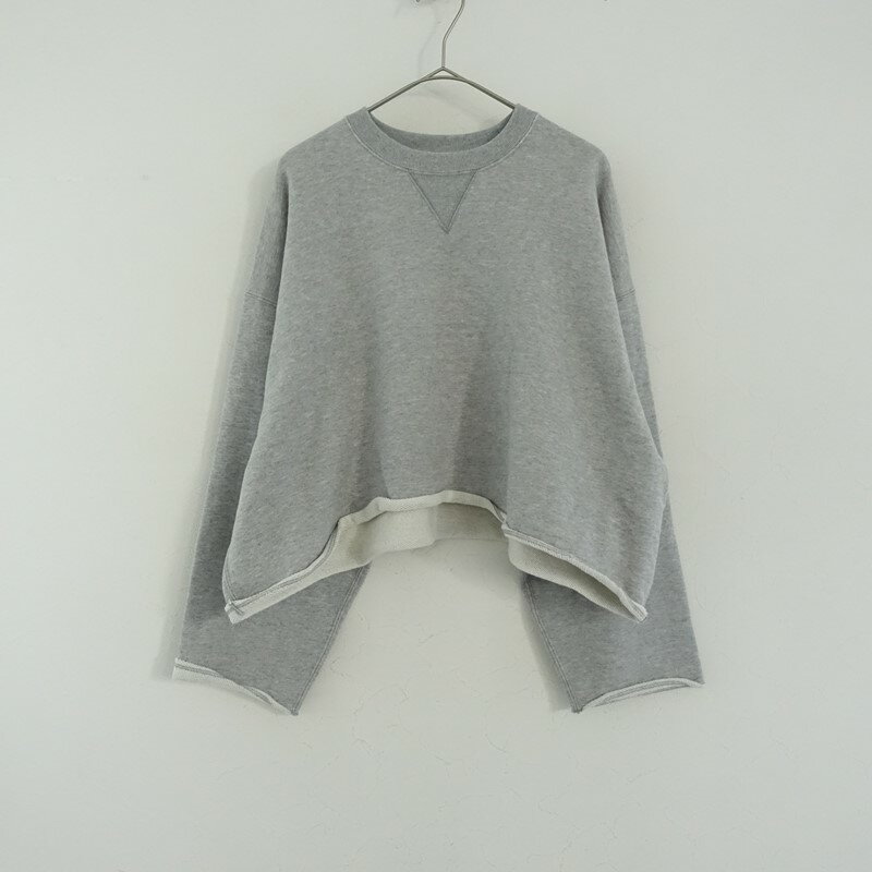 Rakuten - 【定価2.5万】サクラ SACRA EXTRA FINE FLEECE CROPPED TOP 38 【中古】【90E62】