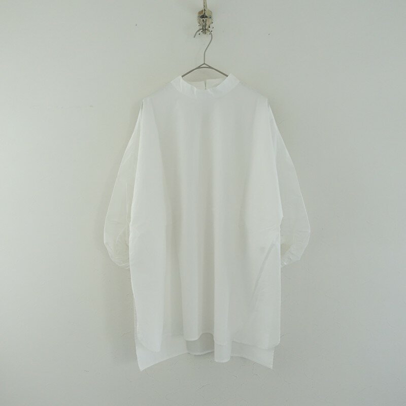 Rakuten - 【定価2.9万】08サーカス 08sircus Suvin cotton stand collar blouse 1 【中古】【61E62】