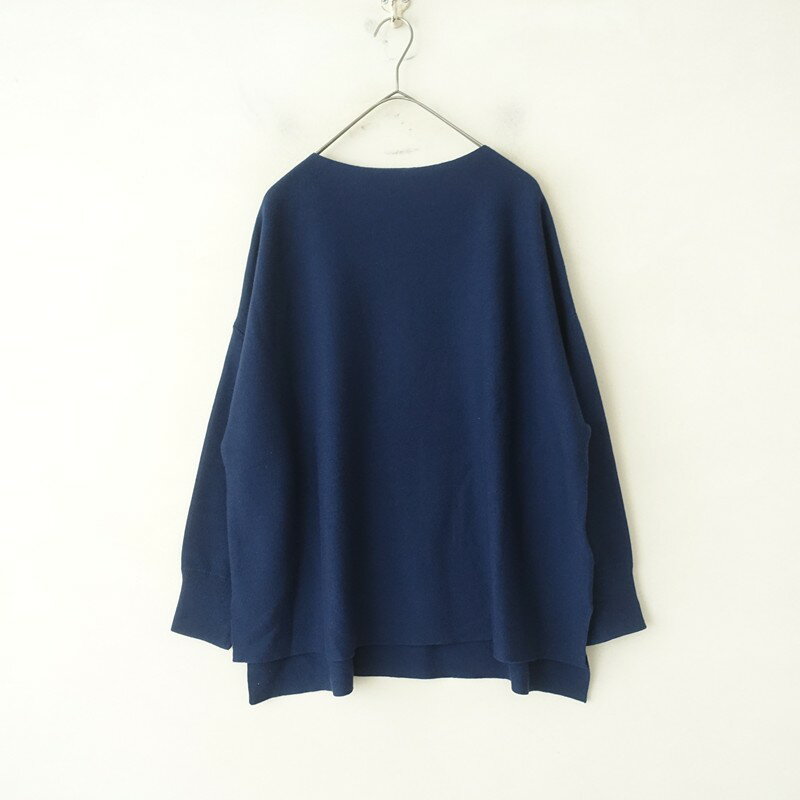 乐天商城 - 【定価2.8万】マッキントッシュフィロソフィー MACKINTOSH PHILOSOPHY ボートネックターンバックニット 38 【中古】【91E62】