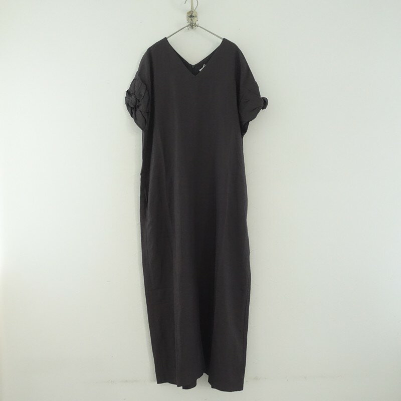 乐天商城 - 【定価2.6万】シュウカドウトウキョウ SHUKADO TOKYO リボンパフスリーブワンピース 0 【中古】【32E62】
