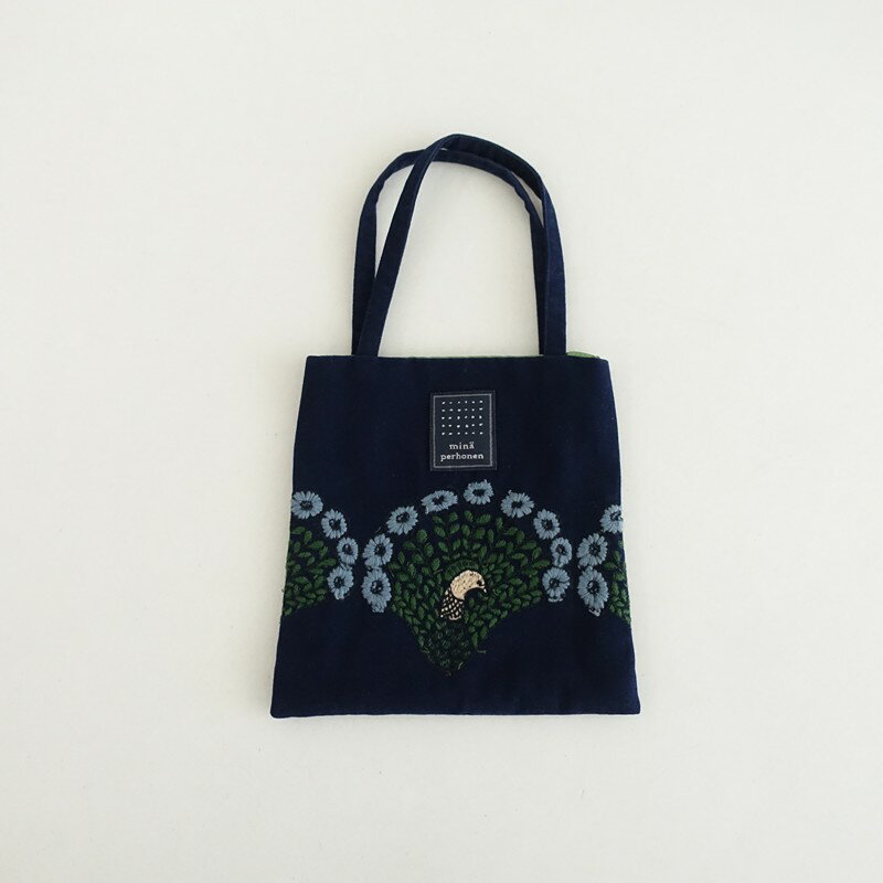 乐天商城 - ミナペルホネン mina perhonen peacock mini bag ミニバッグ 【中古】【30F62】