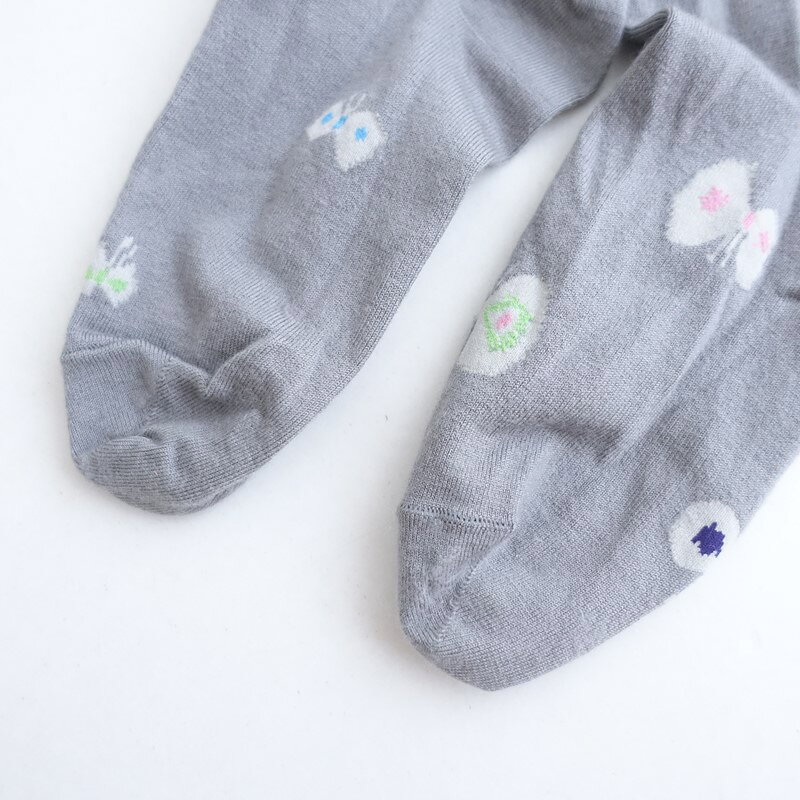 ブランド古着買取dropのミナペルホネン mina perhonen hana hane ハイソックス 【中古】【70F62】｜アングル2