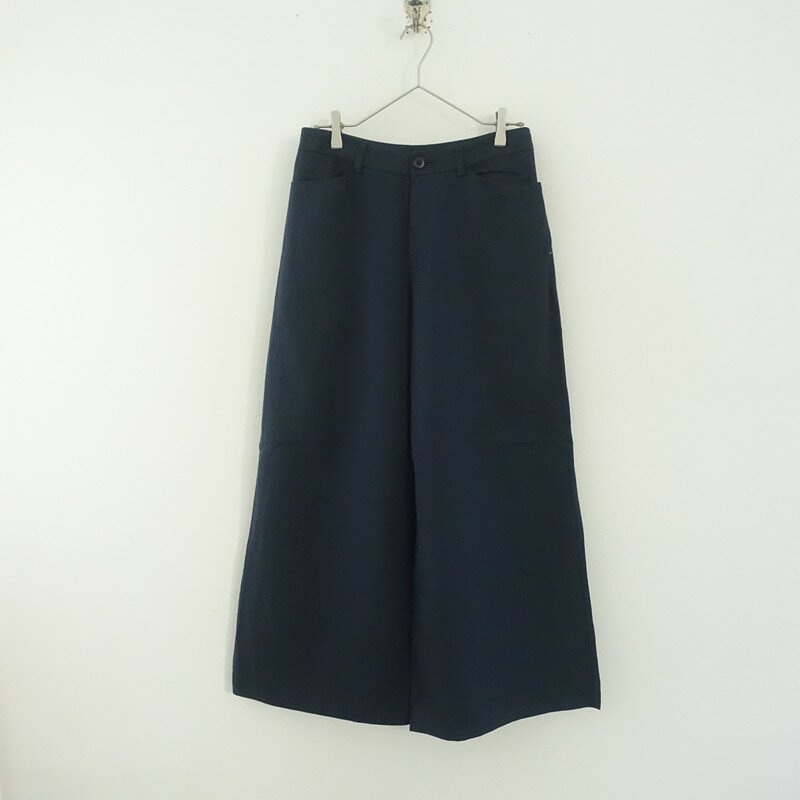 樂天商城 - 【定価2.7万】リゼッタ Lisette セザール/リネンコットンツイルワイドバギーパンツ 38 【中古】【61F62】
