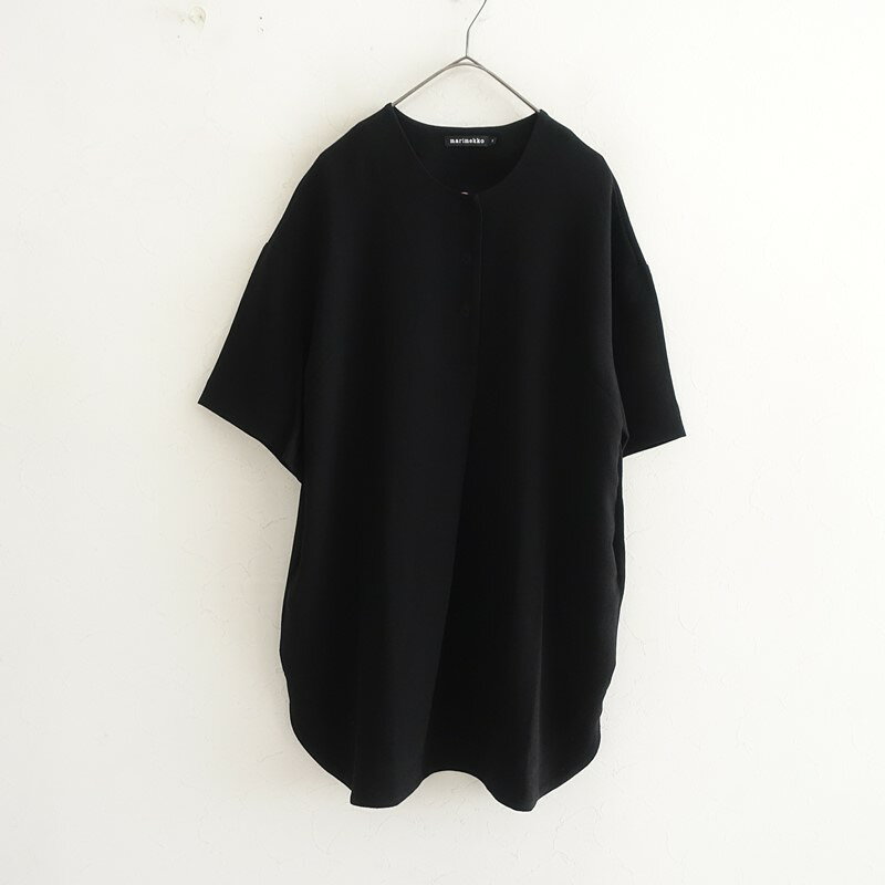 マリメッコ marimekko プルオーバー半袖チュニック 36 【中古】【10H62】