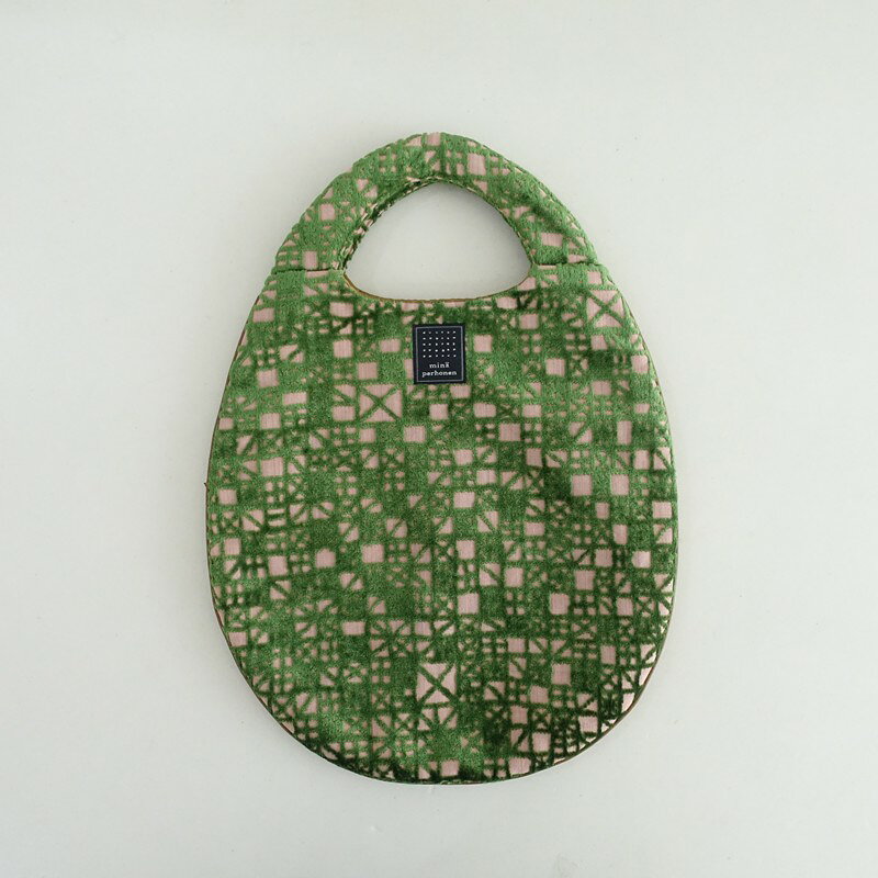 ミナペルホネン mina perhonen meri egg bag エッグバッグ 【中古】【62J62】