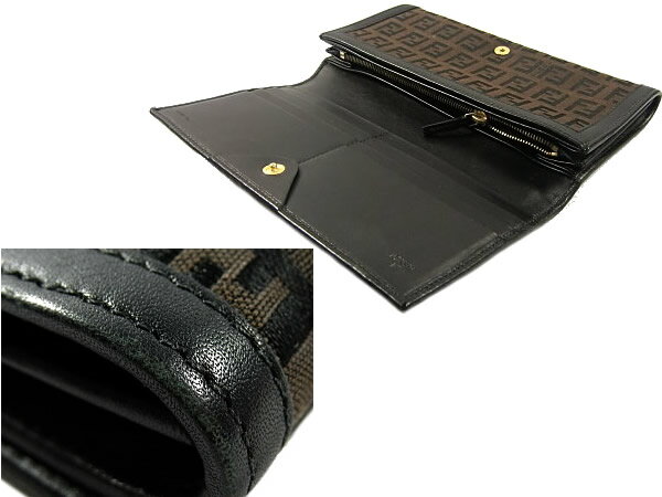 フェンディ ズッカ柄 長財布 FENDI 【中古】
