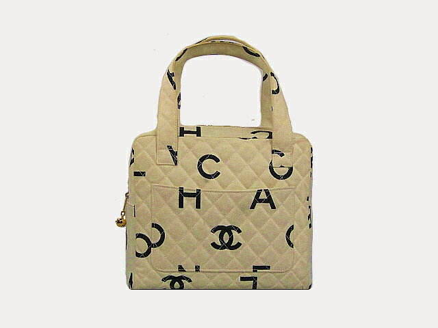 在庫一掃 シャネル キャンパスコットン ハンドバック Chanel コットンマトラッセ 内祝い Www Amir Org Rw