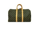 ☆:ルイ・ヴィトン モノグラム キーポル50 M41426 ボストンバック LOUIS VUITTON 旅行用バック 【中古】折りたたんで発送となります【送料無...