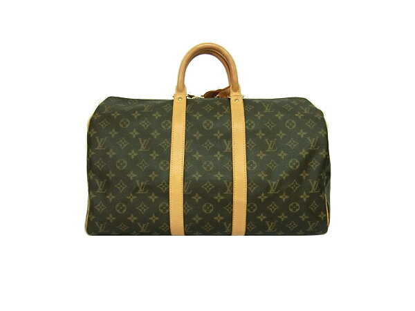 【楽天市場】☆:ルイ・ヴィトン モノグラム キーポル50 M41426 ボストンバック LOUIS VUITTON 旅行用バック 【中古