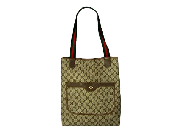 :グッチ オールドグッチ トートバック GUCCI　 人気　ショルダーバック【中古】