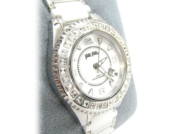 :フォリフォリ レディース　クオーツ　　時計　Follie Follie 時計 【中古】