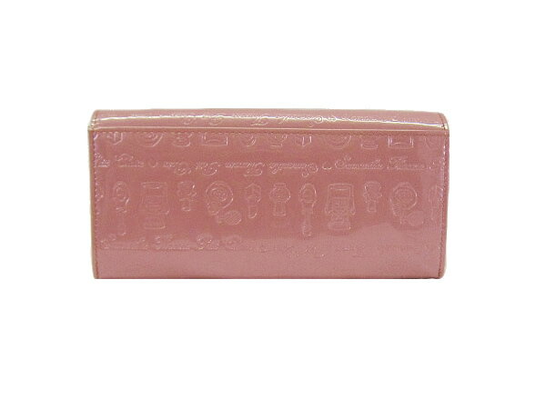 サマンサ タバサ 二つ折り 長財布 ピンク Samantha Thavasa Petit Choice ウォレット財布【中古】【未使用】
