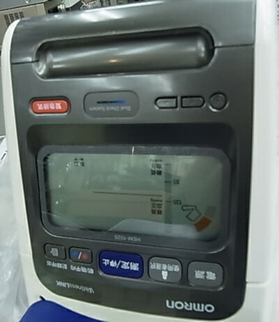 オムロン デジタル自動血圧計 HEM-1025 スポットアーム 上腕式 【中古】