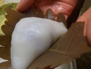 あんこの内藤の■柏餅(かしわ餅) 手作りセット■　（粒あん・つぶあん　450g）｜アングル2